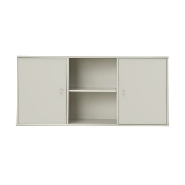 Бежов нисък висящ скрин 133x61 cm Mistral – Hammel Furniture