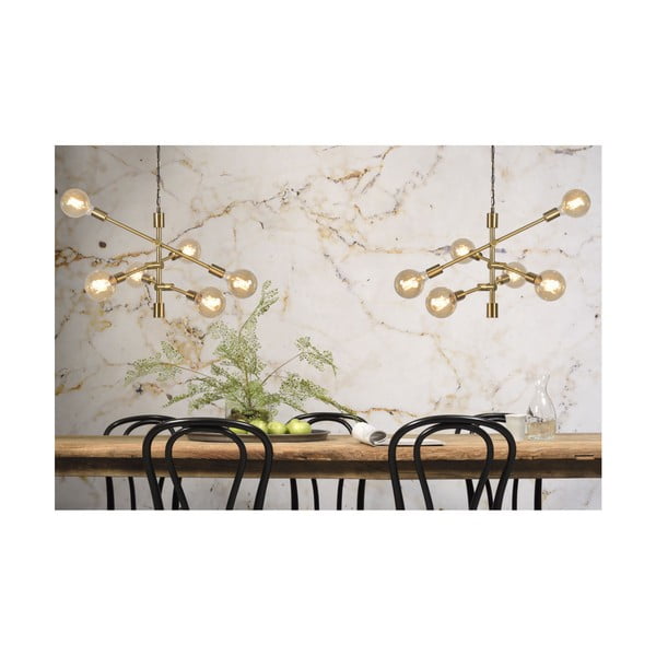 Окачено осветително тяло в златисто за 6 крушки Nashville - it's about RoMi-image-4