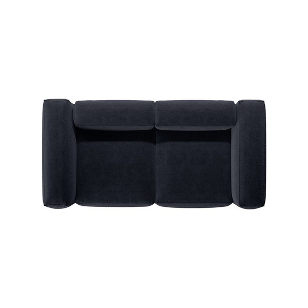 Тъмносин диван 224 cm Bergamo – Cosmopolitan Design-image-4