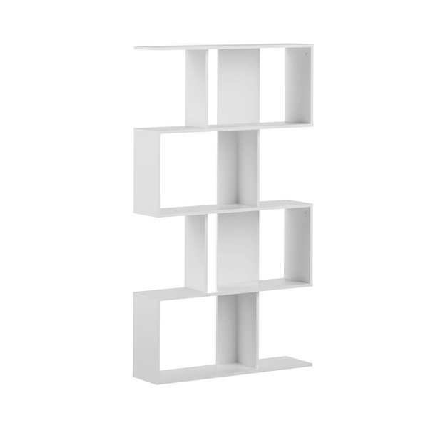 Бял шкаф за книги 89x165 cm Sigma - TemaHome-image-2