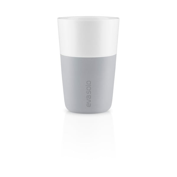 Комплект от 2 сиви и бели мраморни чаши, 360 ml - Eva Solo