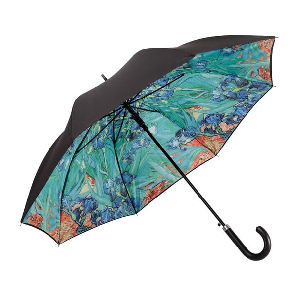 Тюркоазен чадър с ириси двоен слой - Von Lilienfeld
