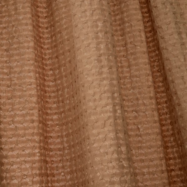 Кафява завеса 140x183 cm Muscat Waffle – Pineapple Elephant-image-3