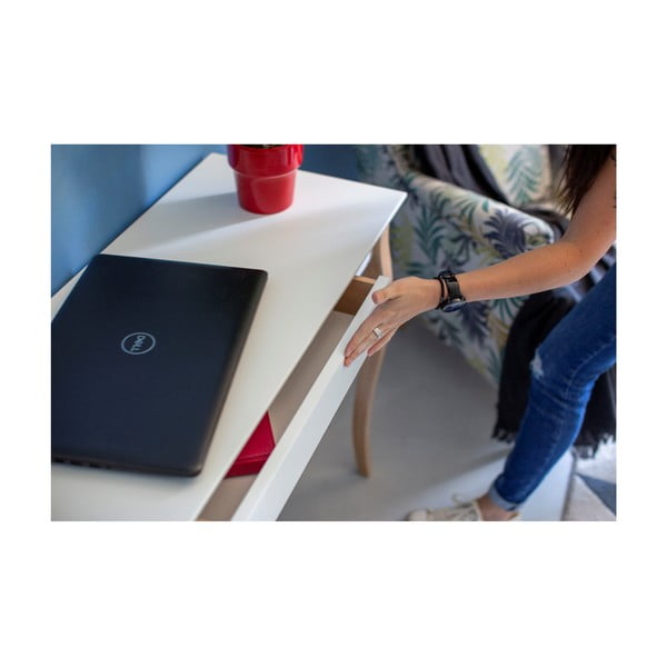 Бяло бюро , дължина 65 cm Lillo - Ragaba-image-2