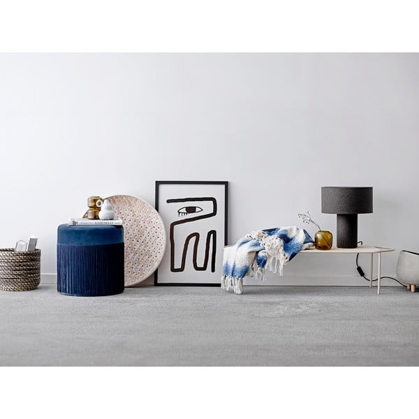 Сива теракотена саксия на крачета Deco - Bloomingville-image-1