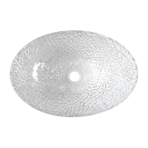 Стъклена мивка 50x36 cm Purus – Sapho-image-3