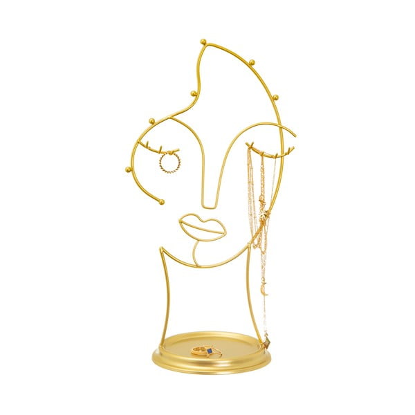 Стойка за бижута в злато Maya - Sass & Belle-image-3