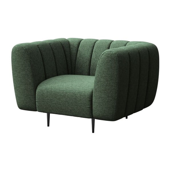 Тъмнозелено кресло Shel – Ghado-image-2