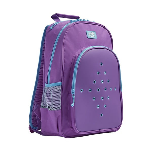 Fialový školní batoh TINC Buds