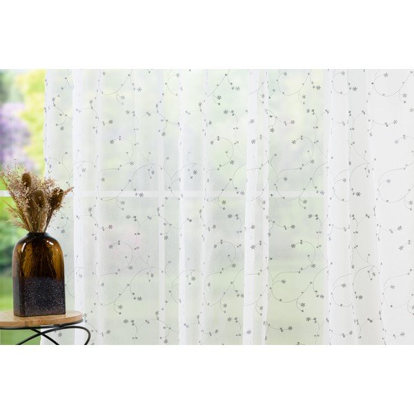 Бяла завеса 300x260 cm Muza - Mendola Fabrics-image-3