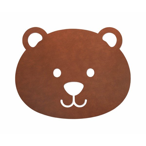 Кафяво детско килимче за игра 73x92 cm Bear XXL Bull – LIND DNA