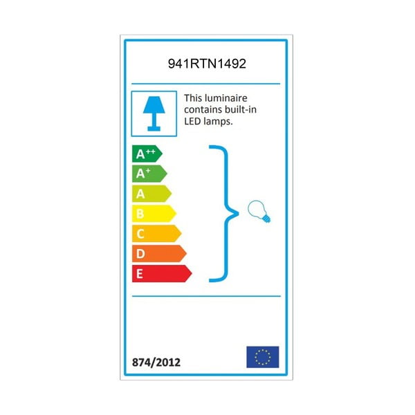 LED стенна лампа  в златист цвят Flüt – Opviq lights-image-2