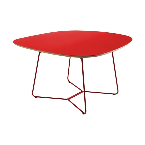 Stůl Maple, velký, červený