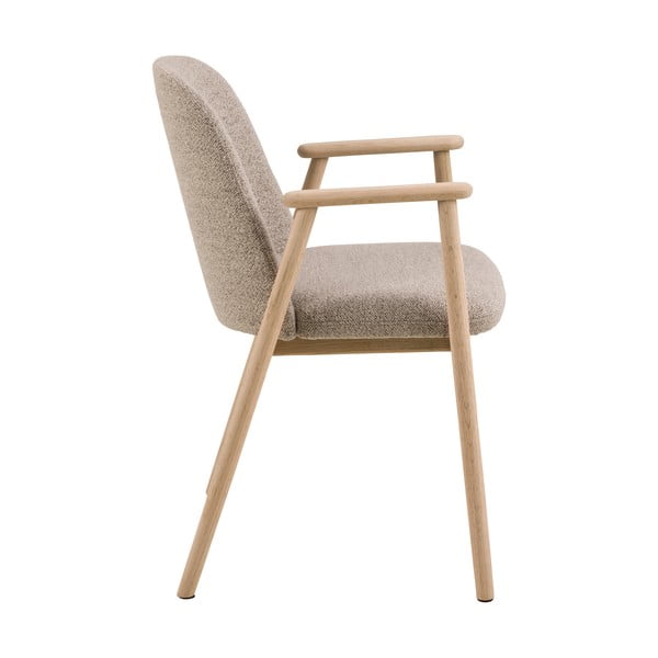 Бежов трапезен стол Leo – Actona-image-4