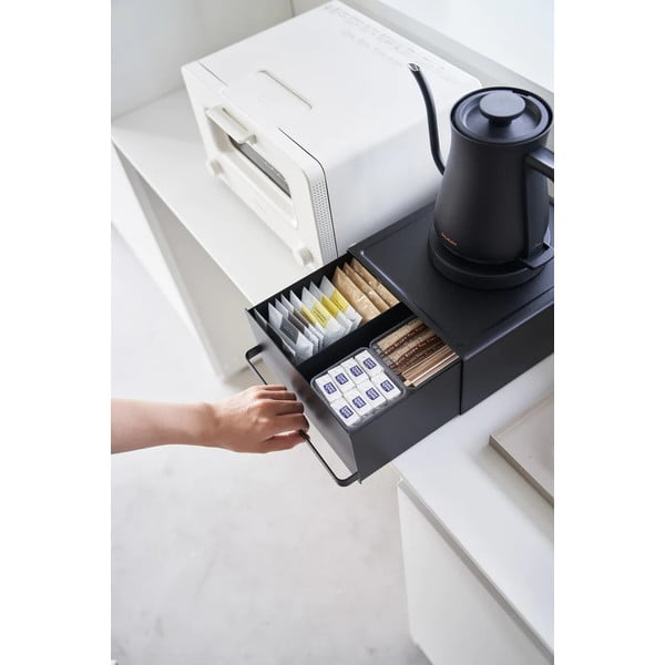 Черна кутия за чай Tower – YAMAZAKI-image-1