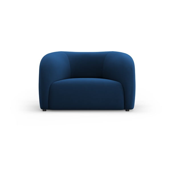 Синьо  кадифено кресло Santi – Interieurs 86