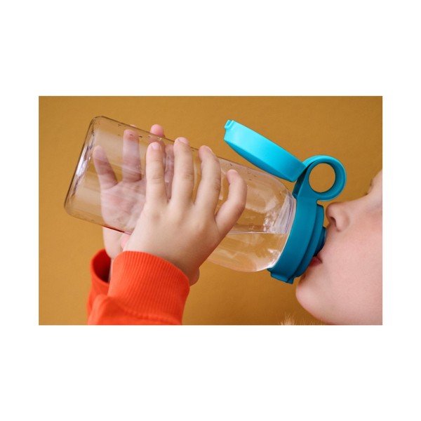 Синя пластмасова детска бутилка 600 ml Campus – Mepal-image-3