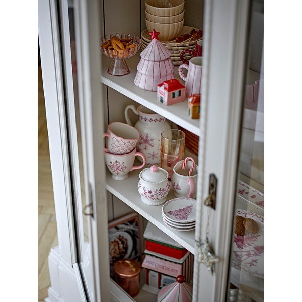 Светлорозова стъклена купичка за сервиране 220 ml Nalu – Bloomingville-image-2