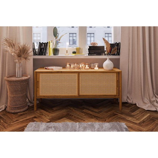 Масичка за телевизор от дъб 142x64 cm Pola - The Beds-image-1