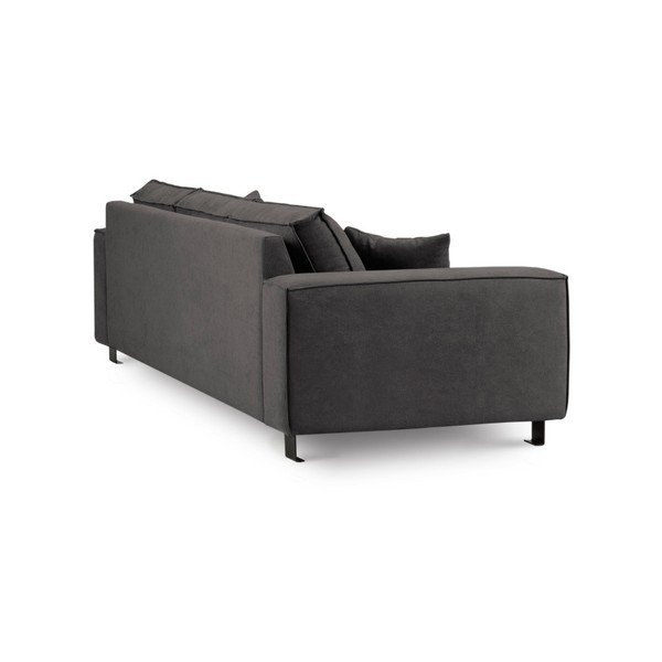 Тъмно сив диван Модерен, 245 cm - Kooko Home-image-4