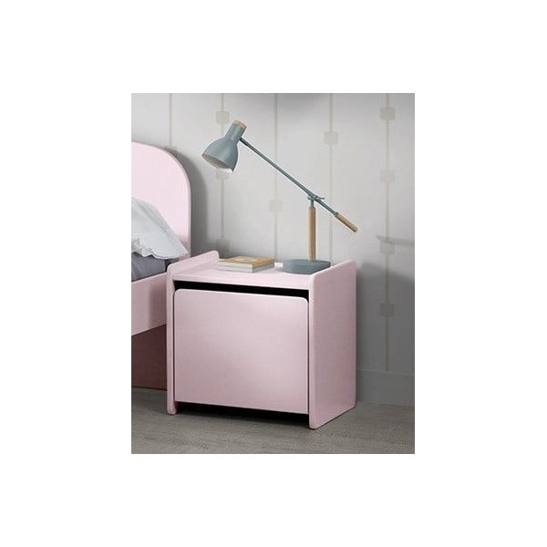 Розово нощно шкафче Kiddy - Vipack-image-2