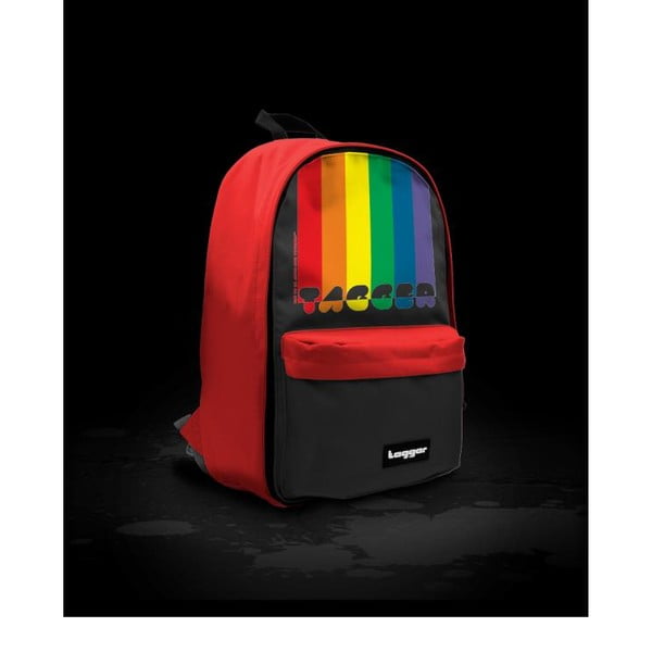 Раница Bratpack Rainbow Black - Tagger bags