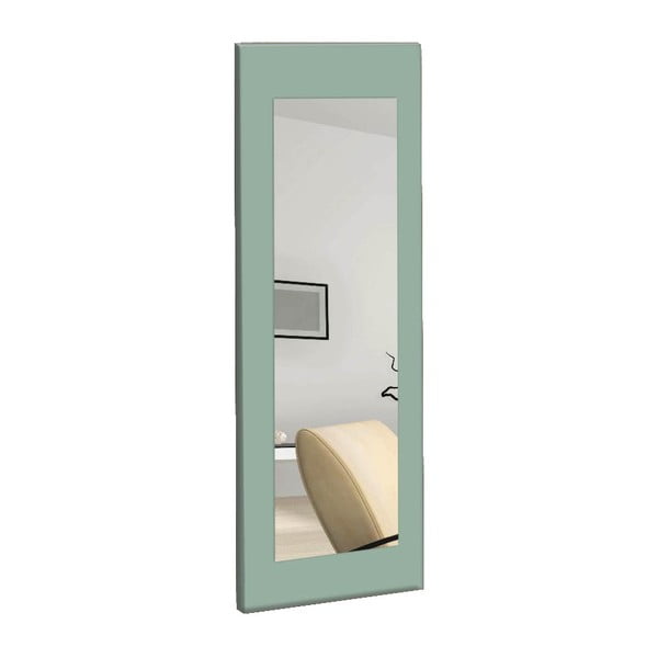 Огледало за стена със зелена рамка Chiva, 40 x 120 cm - Oyo Concept