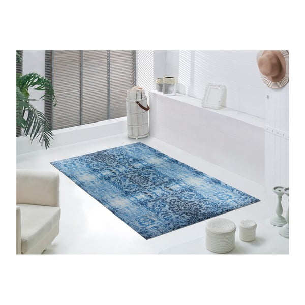 Петролен килим Becky, 80 x 150 cm - Vitaus-image-1