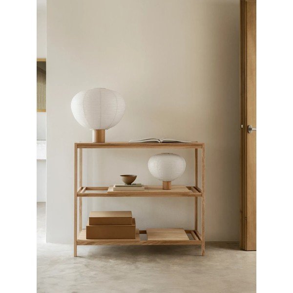 Стелаж от декор от дъб  в естествен цвят 105x92x40 cm Sukoya – Blomus-image-1