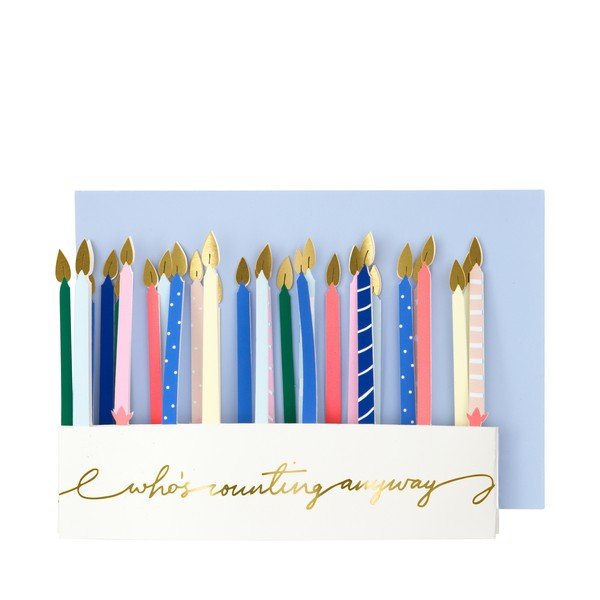 Картичка Candle – Meri Meri-image-1