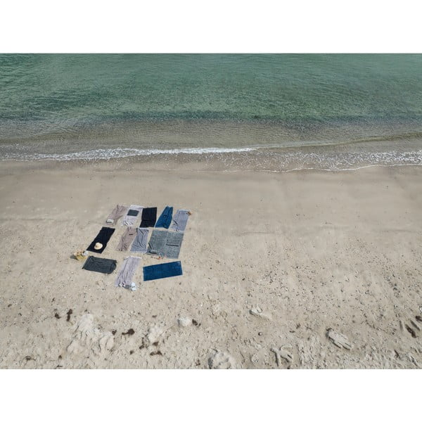 Сива памучна кърпа 140x70 cm Classic - Zone-image-2