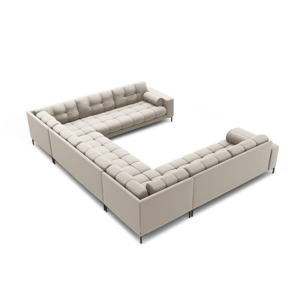 Бежов ъглов диван ("U" форма) Bali – Cosmopolitan Design-image-4