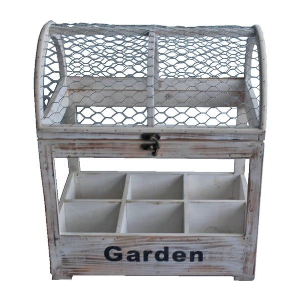 Дървена стойка за цветя (височина 39 cm) – Garden Pleasure-image-1