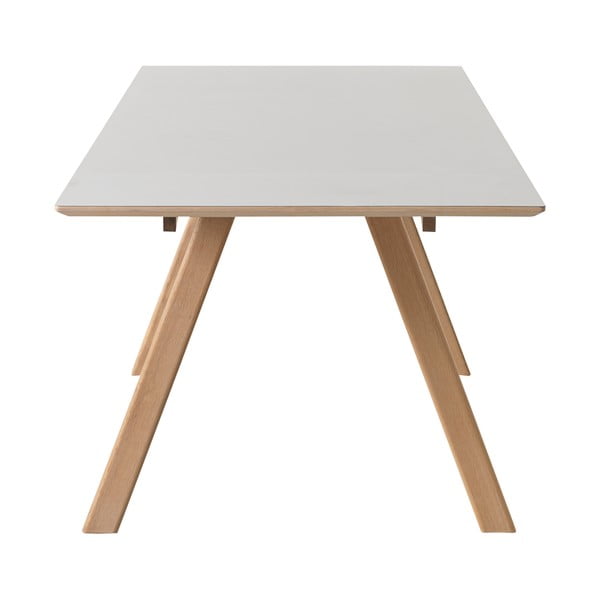 Сива маса за хранене , 180 x 90 cm Bilbao - Unique Furniture-image-2