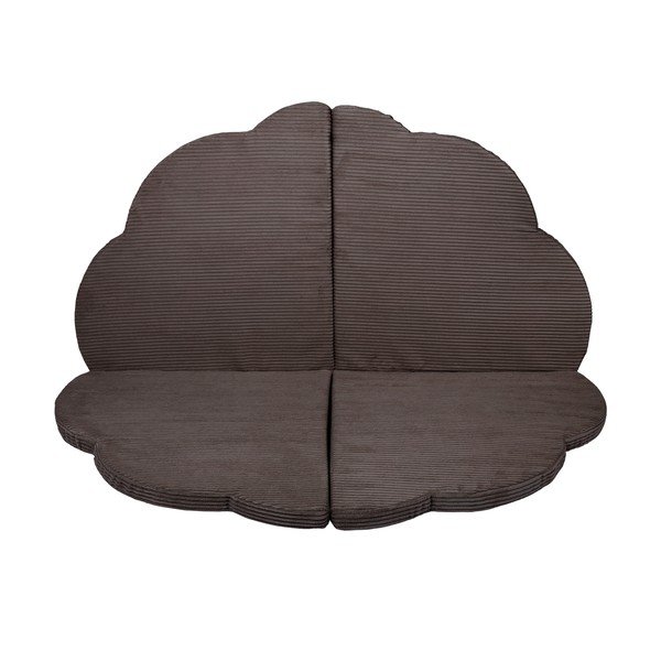 Кафяво детско килимче за игра 160x160 cm – Meowbaby