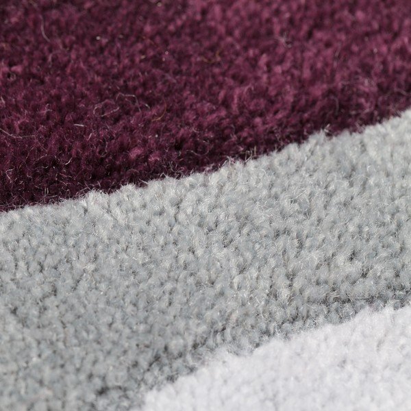 Сив и лилав килим Splinter Purple, 120 x 170 cm - Flair Rugs-image-2