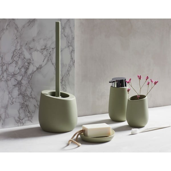 Зелен керамичен дозатор за сапун Badi - Wenko-image-1