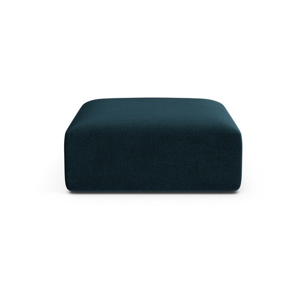 Кадифена табуретка  в петролен цвят Campi – Cosmopolitan Design-image-2