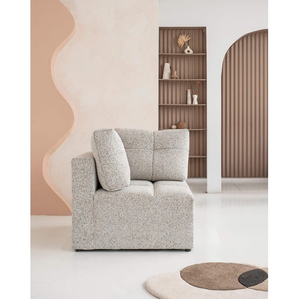 Бежов модул за диван Lulu – Miuform-image-1