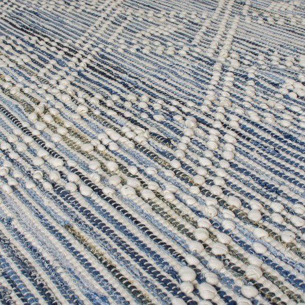 Син памучен килим , 120 x 170 cm Lissie - Flair Rugs-image-2