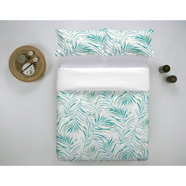 Комплект от 2 памучни калъфки за възглавници, 50 x 75 cm Baker Aqua - Marghett-image-1