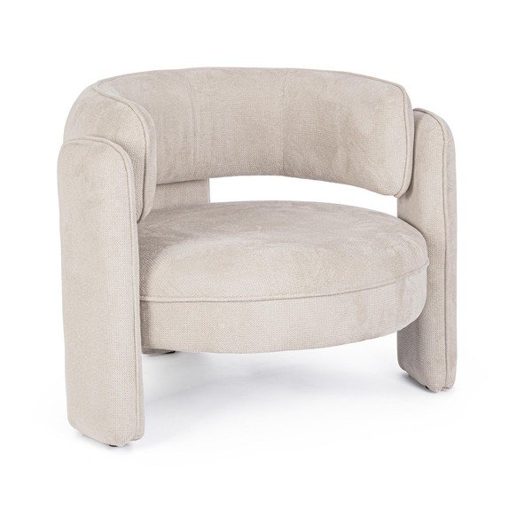 Бежово кресло Aisha – Bizzotto