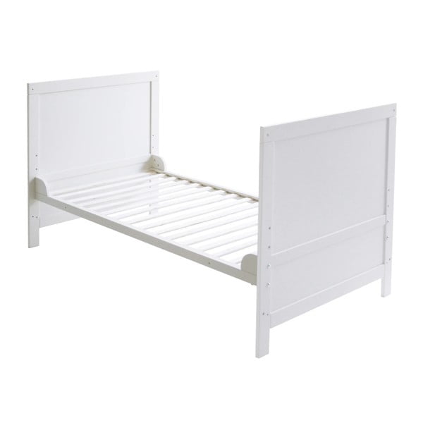 Бяло детско легло с балдахин 70x140 cm - Roba-image-3