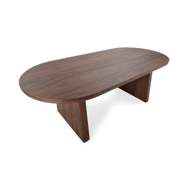 Трапезна маса от декор от орех 100x200 cm Blair – MOME-image-3