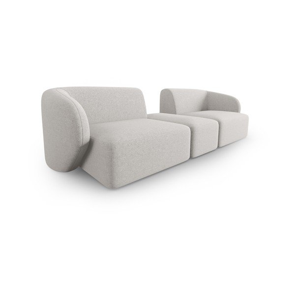 Светлосив шенилов диван 246 cm Paolo – Milo Casa-image-2