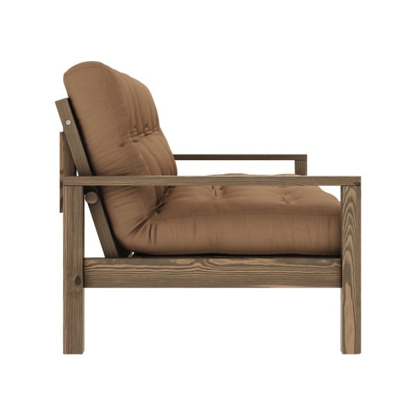 Кафяв разтегателен диван 205 cm Knob - Karup Design-image-4