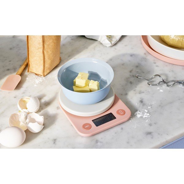 Черна пластмасова дигитална кухненска везна Foodie – RIG-TIG-image-2