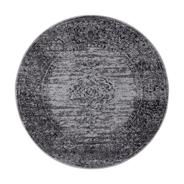 Сив кръгъл килим ø 160 cm Méridional - Hanse Home