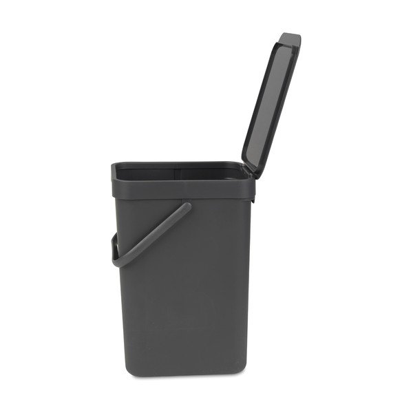 Koš Sort & Go 12 l, šedý-image-1