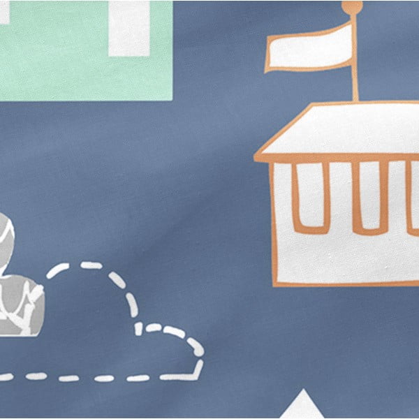 Детска памучна калъфка за възглавница , 50 x 75 cm Holidays - Moshi Moshi-image-1